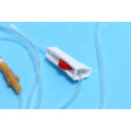 Disposable with hypodermic needle blood transfusion set